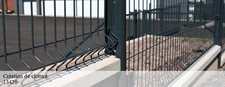 Création de cloture 13420