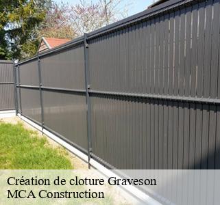 Création de cloture graveson-13690 MCA Construction