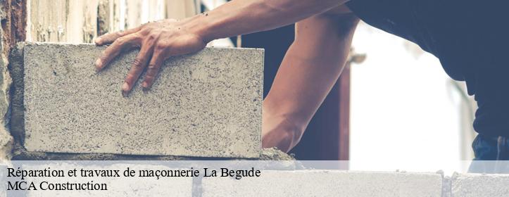 Réparation et travaux de maçonnerie 13710