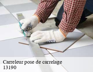 Carreleur pose de carrelage  13190