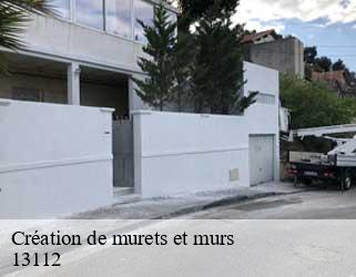 Création de murets et murs  13112