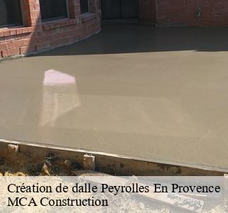 Création de dalle peyrolles-en-provence-13860 MCA Construction