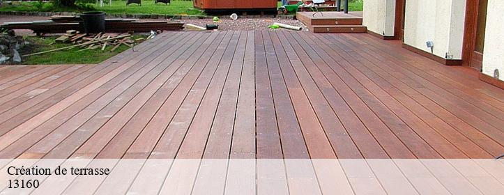 Création de terrasse 13160