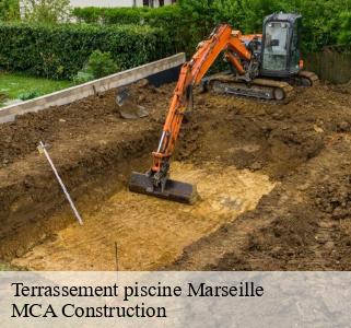 Terrassement piscine  marseille-13000 MCA Construction 